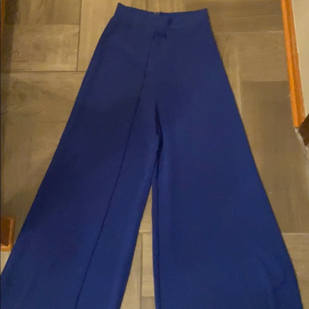CQ by QC pleated wide leg pants NWOT - Picture 6 of 8
